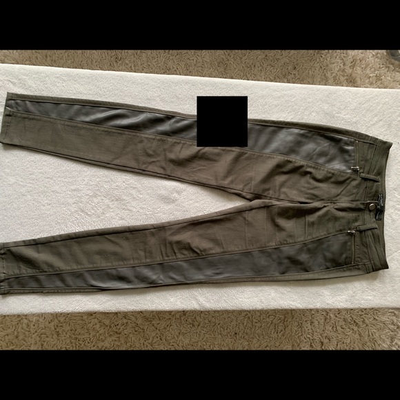 Leather Accent Jegging - Picture 4 of 5